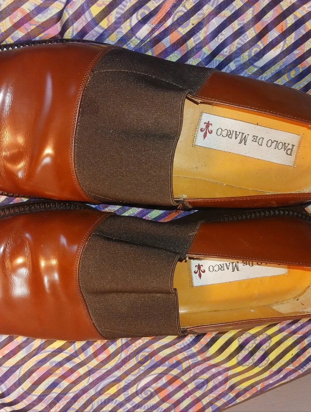Paolo De Marco Dress Shies Oxfird Brown 13 M Spain 13M Hm